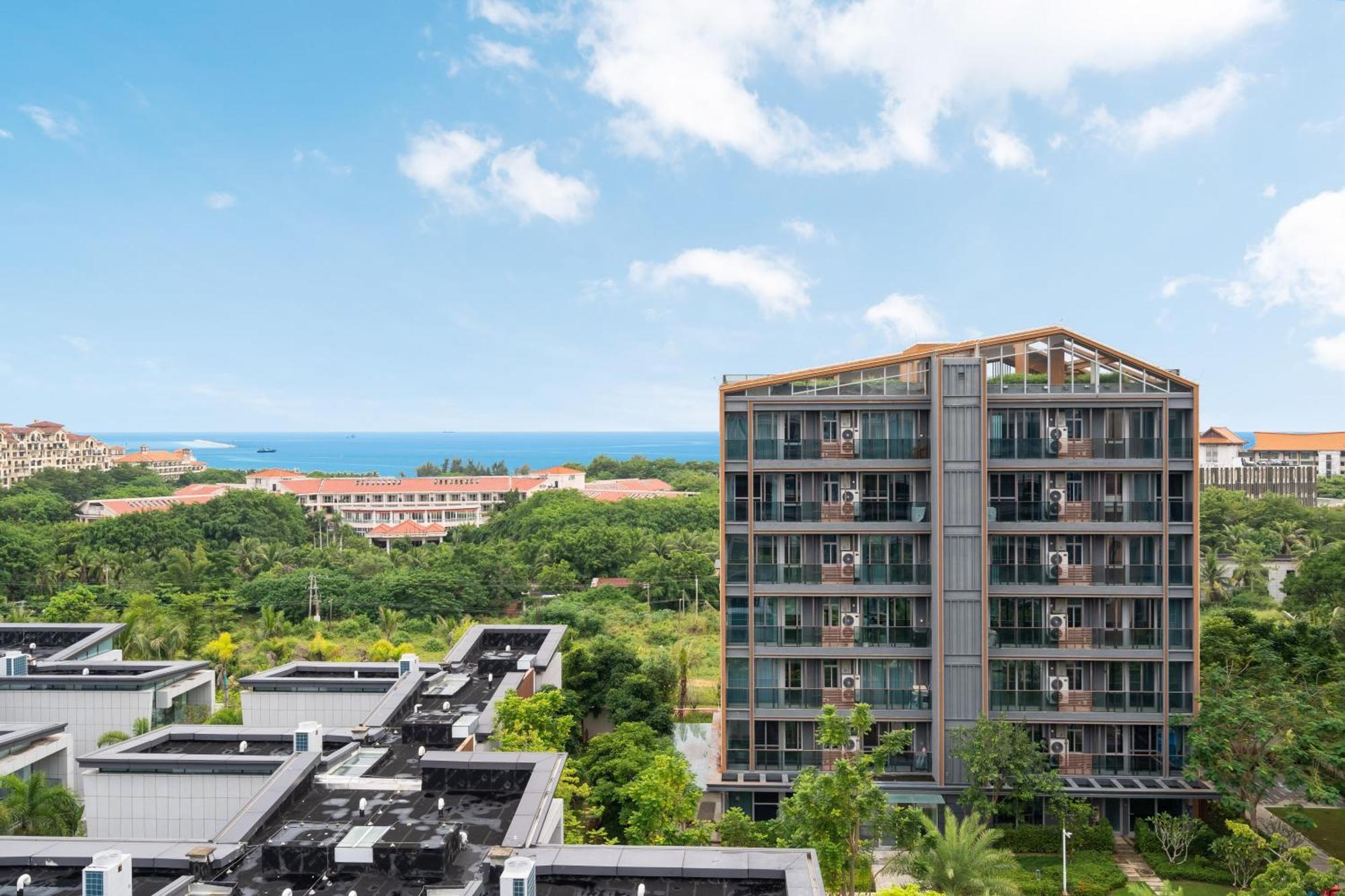 Sanya Haitang Bay Muyu Time Seaview Apartment المظهر الخارجي الصورة