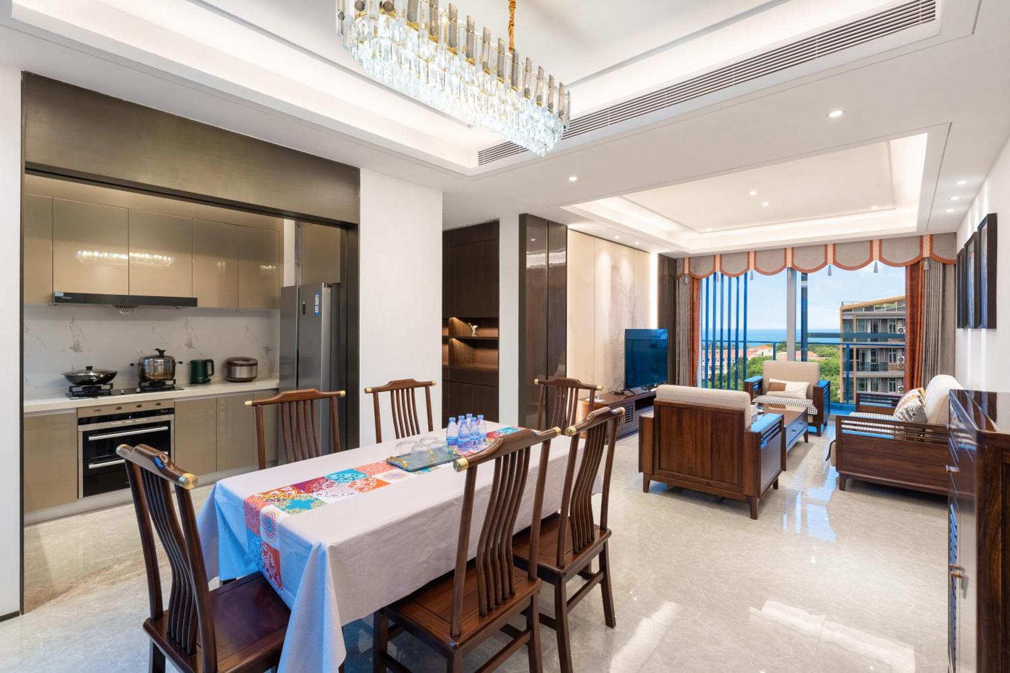 Sanya Haitang Bay Muyu Time Seaview Apartment المظهر الخارجي الصورة