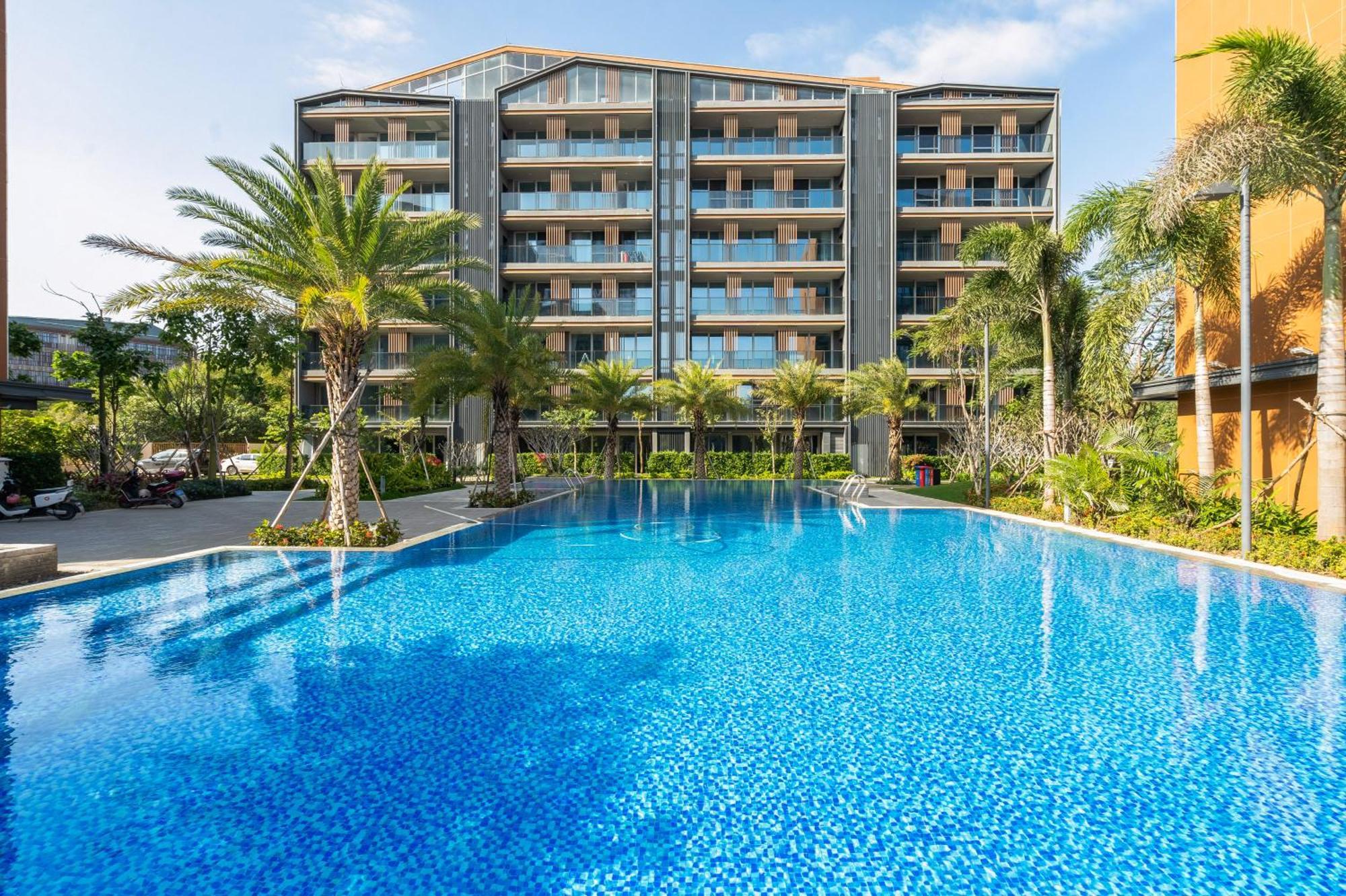 Sanya Haitang Bay Muyu Time Seaview Apartment المظهر الخارجي الصورة